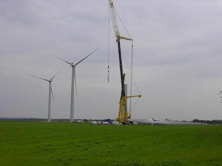 Building 1500 kW turbines